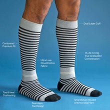 Load image into Gallery viewer, CloudCotton Compression Socks – 4-Pack
