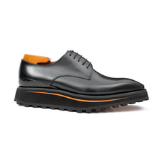 Load image into Gallery viewer, Calf leather business dress derby shoes Black
