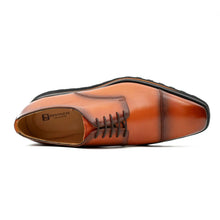 Load image into Gallery viewer, Calf leather dress three quarters derby shoes Brown
