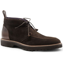 Load image into Gallery viewer, 46-605-NIC CAMPO HIGH Italian Sueded Goatskin Chukka Boot, Nicotine
