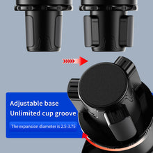 Load image into Gallery viewer, Car 360-Degree Rotating Dinner Plate Car Beverage Coffee Burger Water Cup Small Table Rack
