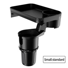 Load image into Gallery viewer, Car 360-Degree Rotating Dinner Plate Car Beverage Coffee Burger Water Cup Small Table Rack
