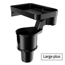 Load image into Gallery viewer, Car 360-Degree Rotating Dinner Plate Car Beverage Coffee Burger Water Cup Small Table Rack
