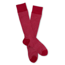 Load image into Gallery viewer, Cardinal Birdseye Dress Socks
