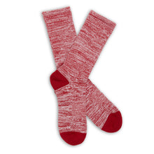 Load image into Gallery viewer, Cardinal Marl Casual Socks
