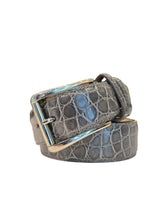 Load image into Gallery viewer, Castangia Alligator Skin Belt
