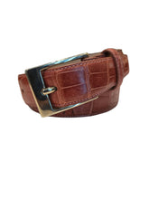 Load image into Gallery viewer, Castangia Crocodile Skin Belt
