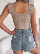 Load image into Gallery viewer, Casual Solid Color Knitted Crop Top | NCS
