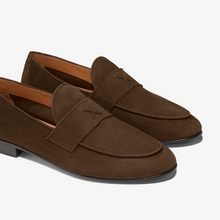 Load image into Gallery viewer, Men's Chocolate Suede Centesimo
