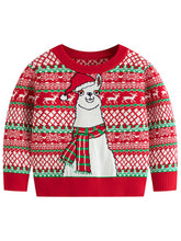 Load image into Gallery viewer, Children's Alpaca Ugly Christmas Sweater | NCS
