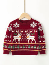 Load image into Gallery viewer, Children's Christmas Reindeer Sweater | NCS
