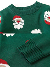 Load image into Gallery viewer, Children's Christmas Santa Claus Pattern Sweater | NCS
