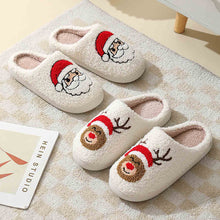 Load image into Gallery viewer, Christmas Cartoon Pattern Fuzzy Slippers | NCS
