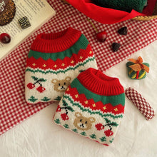 Load image into Gallery viewer, Christmas Cherry Bear Pet Sweater | NCS
