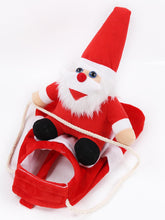 Load image into Gallery viewer, Christmas Dog Costume – Santa Riding Reindeer Style | NCS
