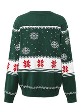 Load image into Gallery viewer, Christmas Reindeer Jacquard Family Matching Sweater | NCS
