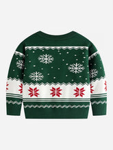 Load image into Gallery viewer, Christmas Reindeer Jacquard Family Matching Sweater | NCS
