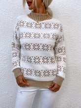 Load image into Gallery viewer, Christmas Snowflake Jacquard Sweater | NCS
