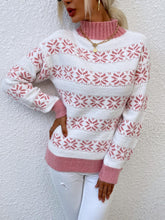 Load image into Gallery viewer, Christmas Snowflake Jacquard Sweater | NCS
