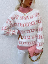 Load image into Gallery viewer, Christmas Snowflake Jacquard Sweater | NCS
