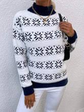 Load image into Gallery viewer, Christmas Snowflake Jacquard Sweater | NCS
