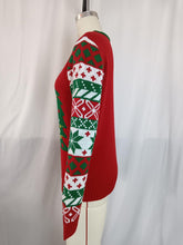 Load image into Gallery viewer, Christmas Tree Embroidered Knit Ugly Christmas Sweater | NCS
