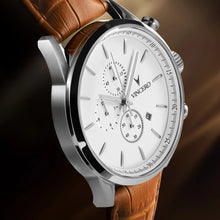 Load image into Gallery viewer, The Chrono S2 - Silver/Tan
