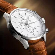 Load image into Gallery viewer, The Chrono S2 - Silver/Tan
