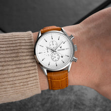 Load image into Gallery viewer, The Chrono S2 - Silver/Tan
