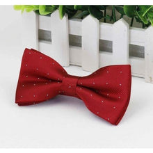 Load image into Gallery viewer, Classic Polka Collection Bow Ties - 12 Colors
