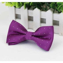Load image into Gallery viewer, Classic Polka Collection Bow Ties - 12 Colors
