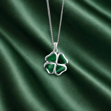 Load image into Gallery viewer, Clover Pendant - Malachite
