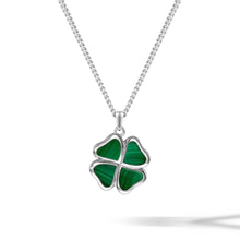 Load image into Gallery viewer, Clover Pendant - Malachite
