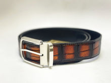 Load image into Gallery viewer, Style: Maurice Alligator Belt-Cognac

