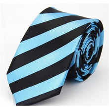 Load image into Gallery viewer, Colorful Plaids &amp; Stripes Collection Skinny Ties - 20 Colors &amp; Styles
