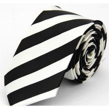 Load image into Gallery viewer, Colorful Plaids &amp; Stripes Collection Skinny Ties - 20 Colors &amp; Styles

