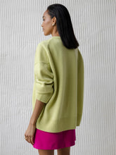 Load image into Gallery viewer, Colorful Loose Fit V-Neck Long Sleeve Sweater | NCS
