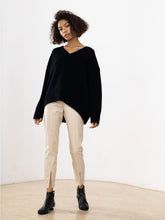 Load image into Gallery viewer, Colorful Loose Fit V-Neck Long Sleeve Sweater | NCS
