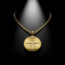 Load image into Gallery viewer, Compass Pendant - 14K Gold
