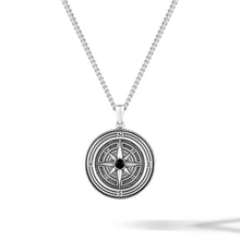 Load image into Gallery viewer, Compass Pendant - Sterling Silver
