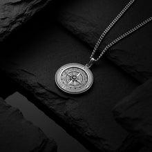 Load image into Gallery viewer, Compass Pendant - Sterling Silver
