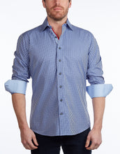 Load image into Gallery viewer, Contrast Collar Button-Up Shirt  -  Contemporary Fit - Contrast trimming - final sale
