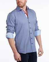 Load image into Gallery viewer, Contrast Collar Button-Up Shirt  -  Contemporary Fit - Contrast trimming - final sale
