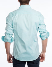 Load image into Gallery viewer, Contrast Collar Button-Up Shirt // Contemporary Fit - contrast  trimming- final sale
