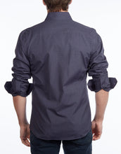 Load image into Gallery viewer, Contrast Collar Button-Up Shirt //  - Contemporary Fit - contrast  trimming - final sale
