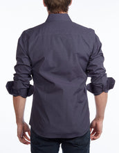 Load image into Gallery viewer, Contrast Collar Button-Up Shirt //  - Contemporary Fit - contrast  trimming - final sale
