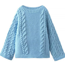 Load image into Gallery viewer, Cozy Bell Sleeve Cable Knit Sweater | NCS
