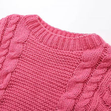 Load image into Gallery viewer, Cozy Bell Sleeve Cable Knit Sweater | NCS
