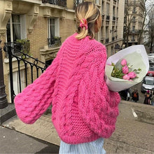 Load image into Gallery viewer, Cozy Bell Sleeve Cable Knit Sweater | NCS
