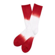 Load image into Gallery viewer, Crimson Dip Casual Crew Socks
